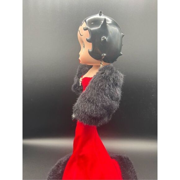 BETTY BOOP SCARLET SPLENDOR DANBURY MINT LIMITED ED PORCELAIN FIGURINE DOLL - Picture 10 of 12